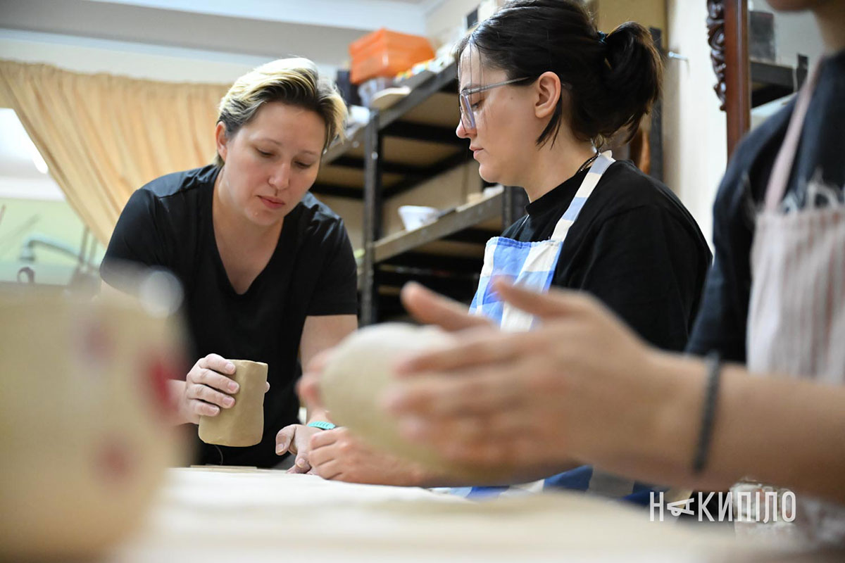 Фото із заходу для учасників Спільноти «Накипіло»